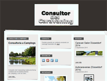 Tablet Screenshot of consultordelcaravaning.com